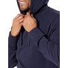 Amazon Essentials Mens Lightweight Long-Sleeve French Terry Hoodie(Navy)