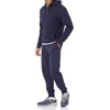 Amazon Essentials Mens Lightweight Long-Sleeve French Terry Hoodie(Navy)