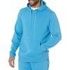 Amazon Essentials Mens Lightweight Long-Sleeve French Terry Hoodie(Turquoise Blue)