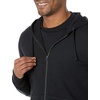 Amazon Essentials Men’s Long-Sleeve French Terry Full-Zip Hoodie (Available in Big & Tall)(Black)