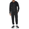 Amazon Essentials Men’s Long-Sleeve French Terry Full-Zip Hoodie (Available in Big & Tall)(Black)