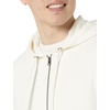 Amazon Essentials Men’s Long-Sleeve French Terry Full-Zip Hoodie (Available in Big & Tall)(Eggshell White)