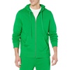 Amazon Essentials Men’s Long-Sleeve French Terry Full-Zip Hoodie (Available in Big & Tall)(Green)