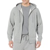Amazon Essentials Men’s Long-Sleeve French Terry Full-Zip Hoodie (Available in Big & Tall)(Grey Heather)