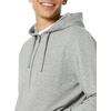Amazon Essentials Men’s Long-Sleeve French Terry Full-Zip Hoodie (Available in Big & Tall)(Grey Heather)