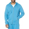 Amazon Essentials Men’s Long-Sleeve French Terry Full-Zip Hoodie (Available in Big & Tall)(Turquoise Blue)