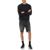 Amazon Essentials Men’s Long-Sleeve Lightweight French Terry Crewneck Sweatshirt(Black)