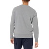 Amazon Essentials Men’s Long-Sleeve Lightweight French Terry Crewneck Sweatshirt(Charcoal Heather)