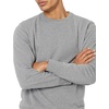 Amazon Essentials Men’s Long-Sleeve Lightweight French Terry Crewneck Sweatshirt(Charcoal Heather)