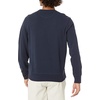 Amazon Essentials Men’s Long-Sleeve Lightweight French Terry Crewneck Sweatshirt(Dark Navy)