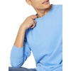 Amazon Essentials Men’s Long-Sleeve Lightweight French Terry Crewneck Sweatshirt(French Blue)