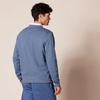 Amazon Essentials Men’s Long-Sleeve Lightweight French Terry Crewneck Sweatshirt(Indigo Blue)