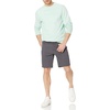 Amazon Essentials Men’s Long-Sleeve Lightweight French Terry Crewneck Sweatshirt(Mint)
