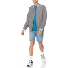 Amazon Essentials Men’s Long-Sleeve Lightweight French Terry Crewneck Sweatshirt(Teal Blue)