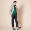 Amazon Essentials Men’s Long-Sleeve Quarter-Zip Pullover Fleece Sweatshirt(Green)