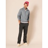 Amazon Essentials Men’s Long-Sleeve Quarter-Zip Pullover Fleece Sweatshirt(Medium Grey Heather)