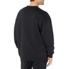 Amazon Essentials Men’s Oversized-Fit Crewneck Sweatshirt (Available in Big & Tall)(Black)