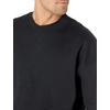 Amazon Essentials Men’s Oversized-Fit Crewneck Sweatshirt (Available in Big & Tall)(Black)