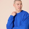 Amazon Essentials Men’s Oversized-Fit Crewneck Sweatshirt (Available in Big & Tall)(Bright Blue)