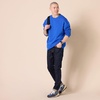 Amazon Essentials Men’s Oversized-Fit Crewneck Sweatshirt (Available in Big & Tall)(Bright Blue)