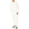 Amazon Essentials Men’s Oversized-Fit Crewneck Sweatshirt (Available in Big & Tall)(Eggshell White)