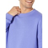 Amazon Essentials Men’s Oversized-Fit Crewneck Sweatshirt (Available in Big & Tall)(Purple Blue)