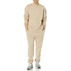 Amazon Essentials Men’s Oversized-Fit Crewneck Sweatshirt (Available in Big & Tall)(Tan)