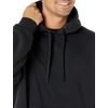 Amazon Essentials Men’s Oversized-Fit Heavyweight Hooded Sweatshirt (Available in Big & Tall)(Black)