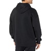 Amazon Essentials Men’s Oversized-Fit Heavyweight Hooded Sweatshirt (Available in Big & Tall)(Black)