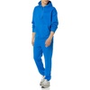 Amazon Essentials Men’s Oversized-Fit Heavyweight Hooded Sweatshirt (Available in Big & Tall)(Bright Blue)