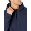 Amazon Essentials Men’s Oversized-Fit Heavyweight Hooded Sweatshirt (Available in Big & Tall)(Navy)