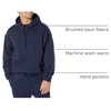 Amazon Essentials Men’s Oversized-Fit Heavyweight Hooded Sweatshirt (Available in Big & Tall)(Navy)