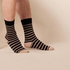 Amazon Essentials Men’s Patterned Cotton Dress Crew Socks, 5 Pairs(Multicolor)