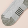 Amazon Essentials Men’s Performance Cotton Cushioned Athletic No-Show Breathable Gym Socks with Support, 6 Pairs(Grey)