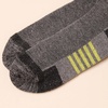 Amazon Essentials Men’s Performance Cotton Cushioned Moisture Control Socks, Athletic Crew, Breathable(White/Grey Assorted)