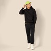 Amazon Essentials Men’s Regular Fit Sherpa-Lined Pullover Hoodie(Black)