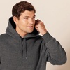 Amazon Essentials Men’s Regular Fit Sherpa-Lined Pullover Hoodie(Charcoal Heather)