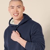 Amazon Essentials Men’s Regular Fit Sherpa-Lined Pullover Hoodie(Navy)