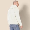 Amazon Essentials Men’s Regular Fit Sherpa-Lined Pullover Hoodie(Off-white)