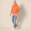 Amazon Essentials Men’s Regular Fit Sherpa-Lined Pullover Hoodie(Orange)