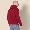 Amazon Essentials Men’s Regular Fit Sherpa-Lined Pullover Hoodie(Red)