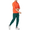Amazon Essentials Men’s Relaxed Fit Cargo Fleece Jogger Sweatpants with Drawstring(Dark Green)