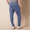 Amazon Essentials Men’s Relaxed Fit Cargo Fleece Jogger Sweatpants with Drawstring(Indigo Blue)