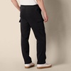 Amazon Essentials Men’s Relaxed Fit Cargo Fleece Sweatpants with Open Bottom(Black)