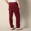 Amazon Essentials Men’s Relaxed Fit Cargo Fleece Sweatpants with Open Bottom(Deep Red)