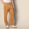 Amazon Essentials Men’s Relaxed Fit Cargo Fleece Sweatpants with Open Bottom(Tan)