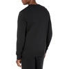 Amazon Essentials Men’s Relaxed Fit Crewneck Sweatshirt, Lightweight Long-Sleeve French Terry (Available in Big & Tall)(Black)