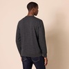 Amazon Essentials Men’s Relaxed Fit Crewneck Sweatshirt, Lightweight Long-Sleeve French Terry (Available in Big & Tall)(Charcoal Heather)