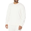Amazon Essentials Men’s Relaxed Fit Crewneck Sweatshirt, Lightweight Long-Sleeve French Terry (Available in Big & Tall)(Eggshell White)