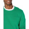 Amazon Essentials Men’s Relaxed Fit Crewneck Sweatshirt, Lightweight Long-Sleeve French Terry (Available in Big & Tall)(Green)